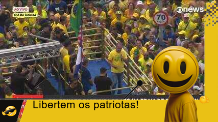 Bolsonaro: “Libertem os heróis do 8/1! Cadê a justiça para os patriotas?”