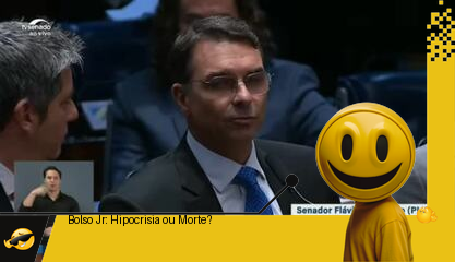 Bolsonaro Jr. critica “colega” por desejo de morte: Hipocrisia ou Desespero?