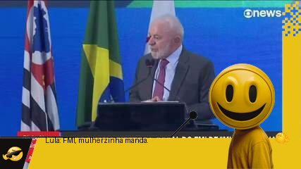 Lula desrespeita a chefia: “FMI é comandado por uma ‘mulherzinha'”.