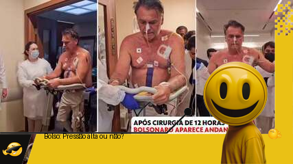 Bolsonaro: Pressão alta e normalizada? Uma semana de drama e suspense médico.