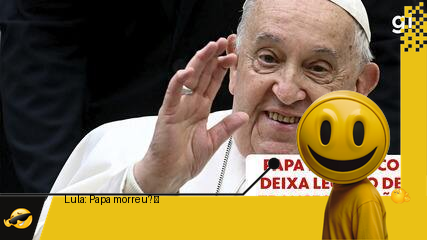 Lula chora: Papa Francisco morreu, ou será que foi o contrário?