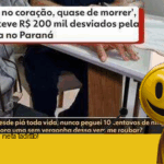 Avô traído: “Neta roubou R$ 200 mil e culpou Lula. Eu fui trouxa!”
