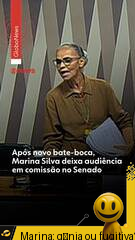 Marina é uma gênia! Lula elogia fuga de Marina de comissão após confusão.