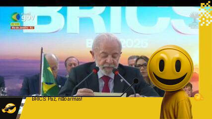 Lula detona: “Otan gasta trilhões em armas, enquanto Brics quer paz!”