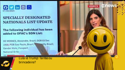Trump provoca Lula: Tarifas? Não, só queremos ‘brincar’ com Moraes