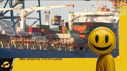 Dólar despenca: tarifaço começa e EUA cortam juros! Ibovespa em alta