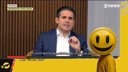 Lula para Motta: “Governo não quer ver você pelas costas, Renan!”