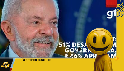 Pesquisa: Lula divide opiniões, 51% acham que ele é um pesadelo!