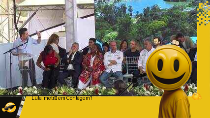 Lula corta a fita: “R$ 1,2 bi para metrô em Contagem! Será que chega ao fim?”