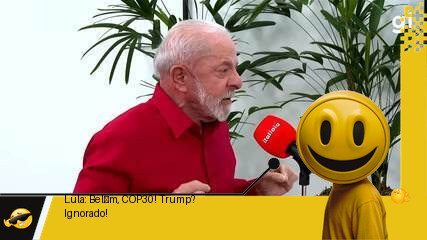 Lula desfila: Trump, Belém será a COP30! E Trump? Desfile ignorado!
